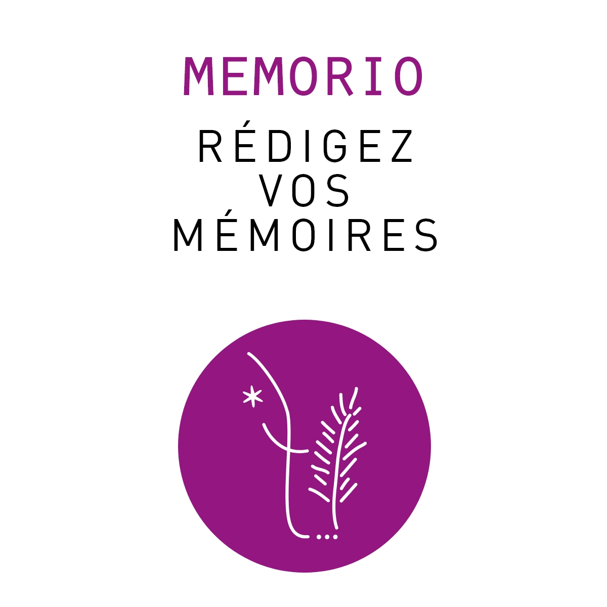 Memeorio, rédigez vos mémoires